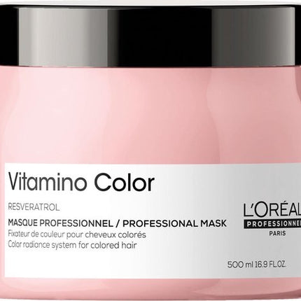 L'Oréal Professionnel Serie Expert Vitamino Color Haarmasker 500ml - Haarmasker beschadigd haar