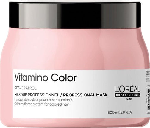 L'Oréal Professionnel Serie Expert Vitamino Color Haarmasker 500ml - Haarmasker beschadigd haar