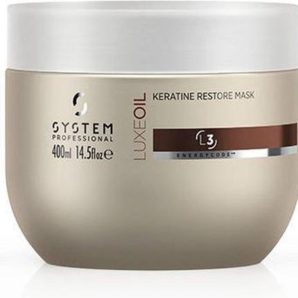 System Professional LuxeOil Keratin Restore Mask 400ml haarmasker
