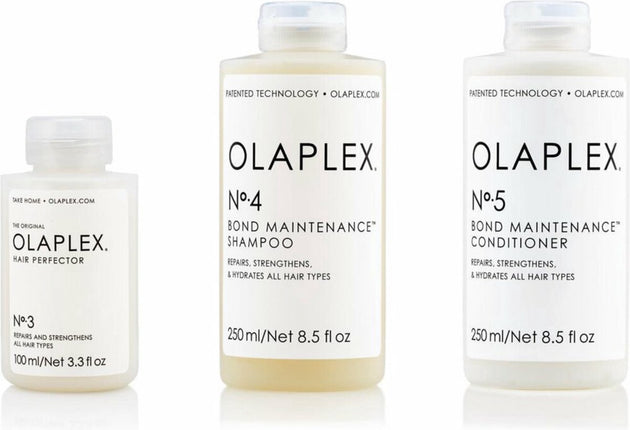 Olaplex Triple Pack No. 3 + No. 4 + No. 5 Treatment / Shampoo / Conditioner