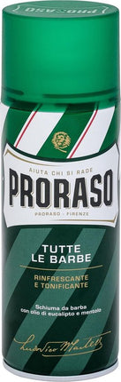 Proraso - Green Shaving Foam - Osvěžující pěna na holení s eukalyptem - 400ml