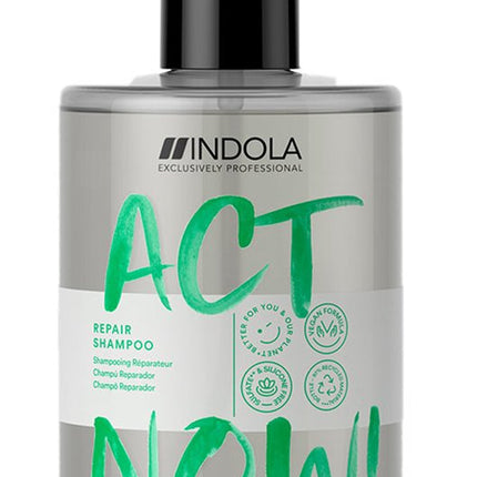 Indola - Act Now! - Repair Shampoo - 300 ml