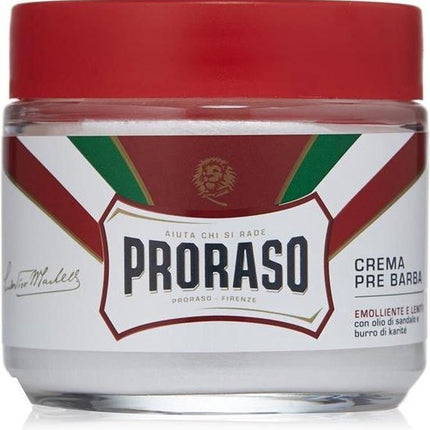 Proraso Pre-Shave Cream Scheercreme - Sandelwood 100 ml