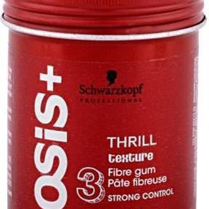 Schwarzkopf Professional - Thrill - fibrous structuring shiny rubber -  Haarwax - 100ml
