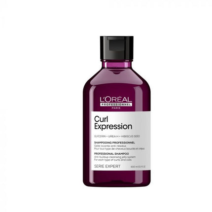 L’Oréal Professionnel Curl Expression Cleansing Jelly Shampoo – Reinigt alle typen krullen – Serie Expert – 300 ml