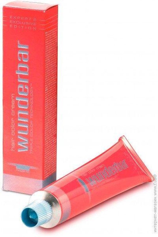 Wunderbar  Haarkleuring Crème Permanent 60ml - 07/75 Medium Blonde Brown Mahogany / Mittelblond Braun Mahagony