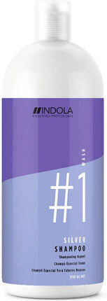 Indola Innova Color Silver Shampoo-1500 ml - Zilvershampoo vrouwen - Voor