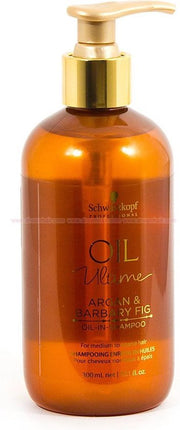 SCHWARZKOPF OIL ULTIME ARGAN & BARBARY FIG OIL-IN SHAMPOO 300ML