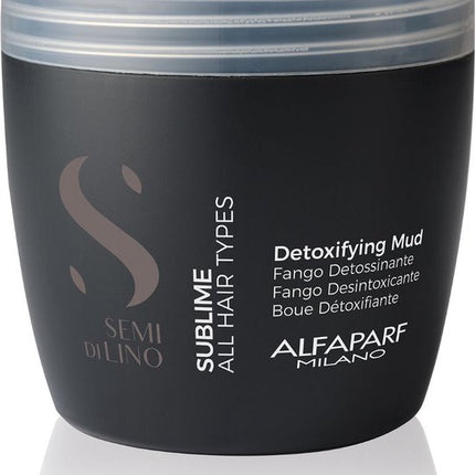 Masker Semi Di Lino Sublime Detoxifying Mud Alfaparf Milano (500 ml)