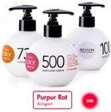Revlon Nutri Color Bottle N500 - Purper Rood, 250 ml