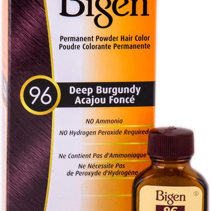 Bigen permanent powder hair color