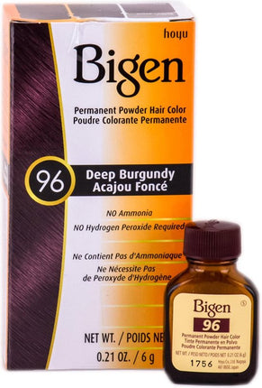 Bigen permanent powder hair color