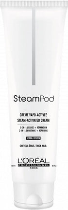 L'Oréal Paris Steampod Smoothing White Cream Haarcrème - 150ml