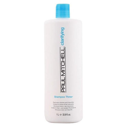Paul Mitchell Clarifying Shampoo Three-1000 ml - vrouwen - Voor Beschadigd haar