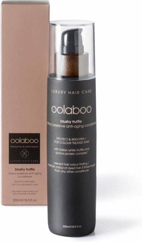 Oolaboo - Blushy Truffle - Colour Preserve Anti-Aging Conditioner - 250 ml