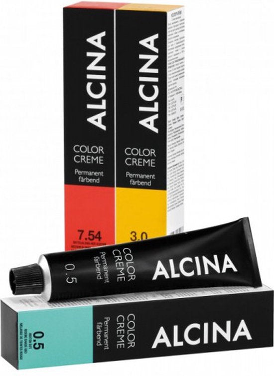 Alcina Coloration Coloration Color Creme Permanent Hair Dye 10.1 Light Blonde Ash 60 ml