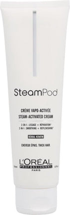 L'Oréal Paris Steampod Smoothing White Cream Haarcrème - 150ml