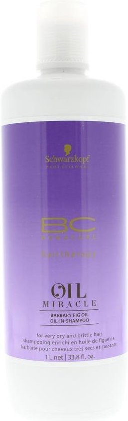 Schwarzkopf Bonacure Oil Miracle Barbary Shampoo 1000 -  vrouwen - Voor  - 1000 ml -  vrouwen - Voor