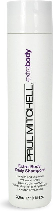 Paul Mitchell Extra Body Daily Shampoo-100 ml - Normale shampoo vrouwen - Voor Alle haartypes