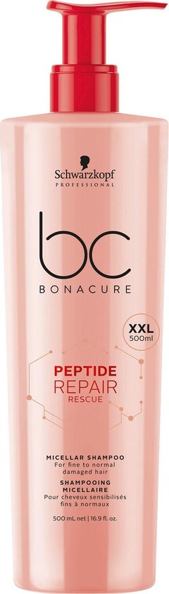 Schwarzkopf Bonacure Repair Rescue Shampoo 500ml -  vrouwen - Voor