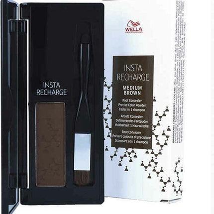 Wella - Insta Recharge - Professional Root Concealer - Brown - 2,1 g