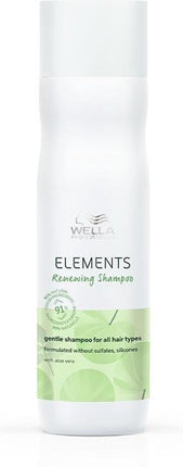 Wella Elements Renewing Shampoo 250ml - Normale shampoo vrouwen - Voor Alle haartypes