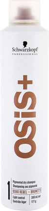 Schwarzkopf Professional - Osis + Boho Rebel Brunette Dry Shampoo - A Refreshing Dry Shampoo For Brown Hair