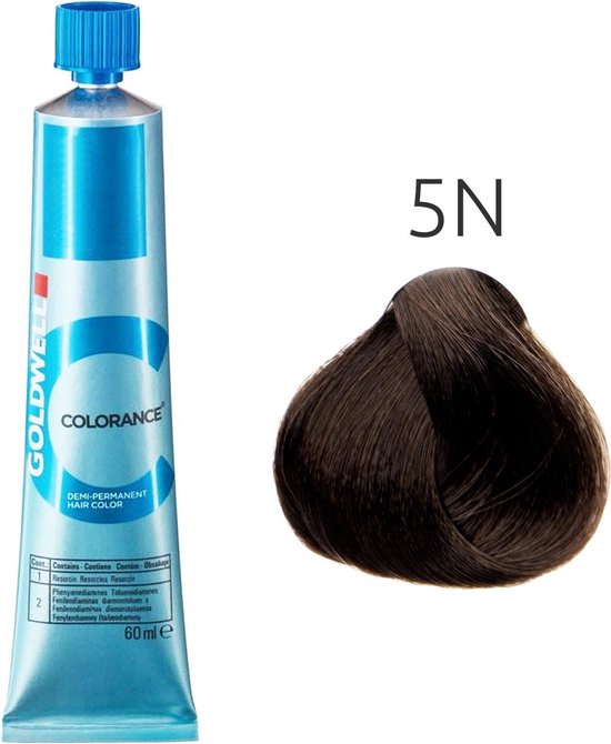 Goldwell - Colorance - Color Tube - 5-N Light Brown - 60 ml