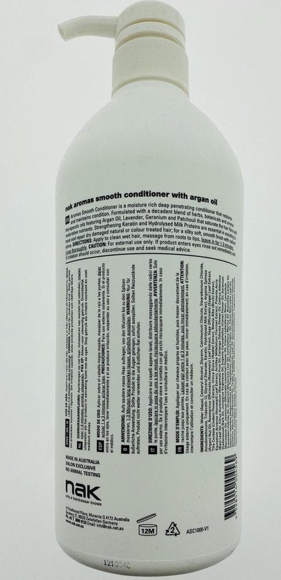 Nak - Aromas - Smooth Conditioner - 1000 ml