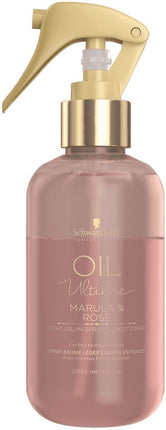 Schwarzkopf Oil Ultime Light Oil-In-Spray Conditioner 200 ml - Marula & Rose