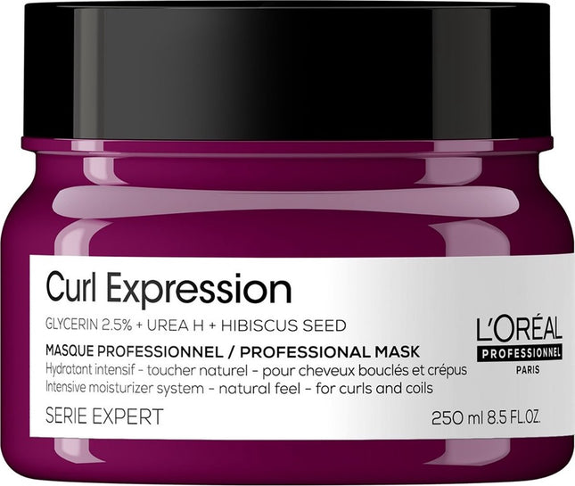 L’Oréal Professionnel Curl Expression Masker – Hydrateert alle typen krullen intensief – Serie Expert – 250 ml