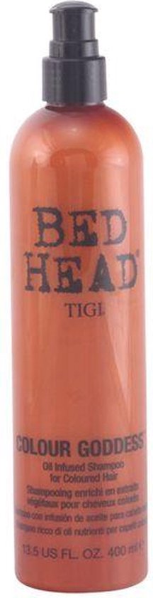 TIGI Bed Head Colour Goddess Shampoo-400 ml - Normale shampoo vrouwen - Voor Alle haartypes