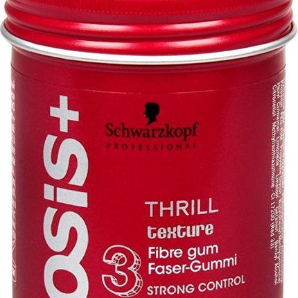 Schwarzkopf Professional - Thrill - fibrous structuring shiny rubber -  Haarwax - 100ml