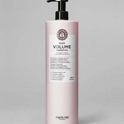 Maria Nila Palett Pure Volume Shampoo met pomp  -1000 ml