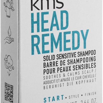 KMS HR SOLID SENSITIVE SHAMPOO 75g - Normale shampoo vrouwen - Voor Alle haartypes - 75 gr