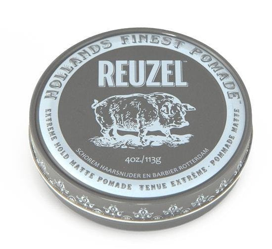 Reuzel - Hollands Finest Pomade Firmly Fixative Pomada On Water Base Black 113G