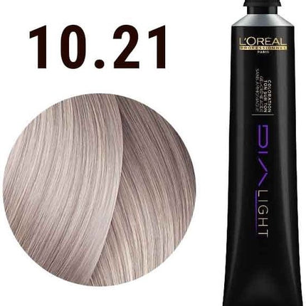 L'Oréal Haarverf Professionnel Dialight Coloration Ton Sur Ton Gel-Crème Acide 10.21 Iridescent Sorbet Milkshake
