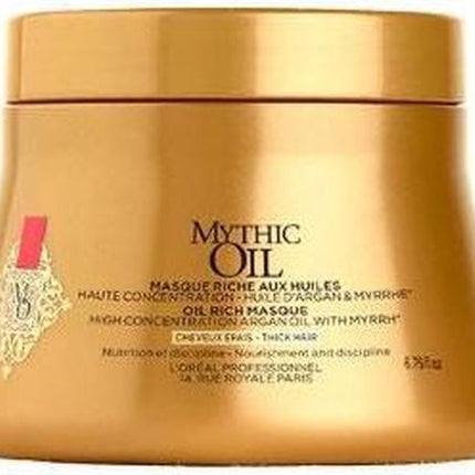 L'Oréal Mythic Oil masque thick hair haarmasker - 200 ml