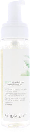 Simply Zen calming ultra delicate mousse shampoo 200 ml - Normale shampoo vrouwen - Voor Alle haartypes