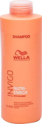 Wella Invigo Nutri Enrich Shampoo 1000 ml - Normale shampoo vrouwen - Voor Alle haartypes