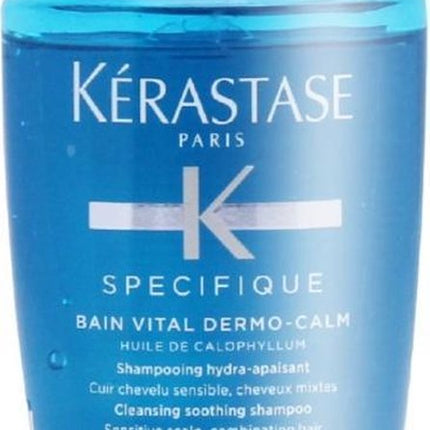 Kérastase Bain Vital Dermo Shampoo 80 ml - Normale shampoo vrouwen - Voor Alle haartypes