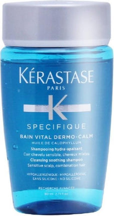Kérastase Bain Vital Dermo Shampoo 80 ml - Normale shampoo vrouwen - Voor Alle haartypes