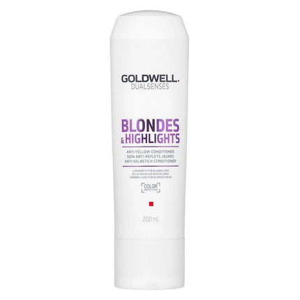 Goldwell Dualsenses Blondes Anti-Yellow Conditioner -200 ml - Conditioner voor ieder haartype
