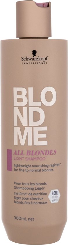 Schwarzkopf BlondMe All Blondes Light Shampoo 300ml - vrouwen - Voor