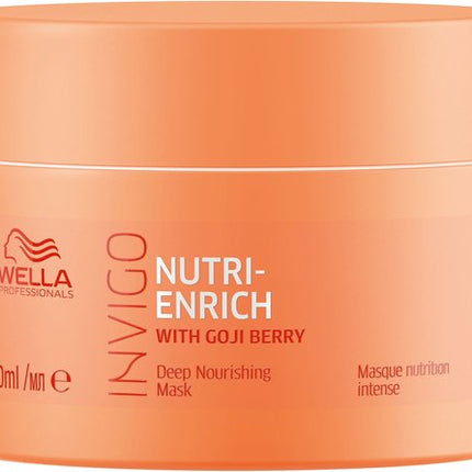 Wella Invigo Nutri Enrich Masker 150ml - Haarmasker droog haar - Haarmasker beschadigd haar