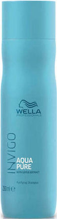 Wella Invigo Balance Aqua Pure Reinigende Shampoo 250 ml - Normale shampoo vrouwen - Voor Alle haartypes