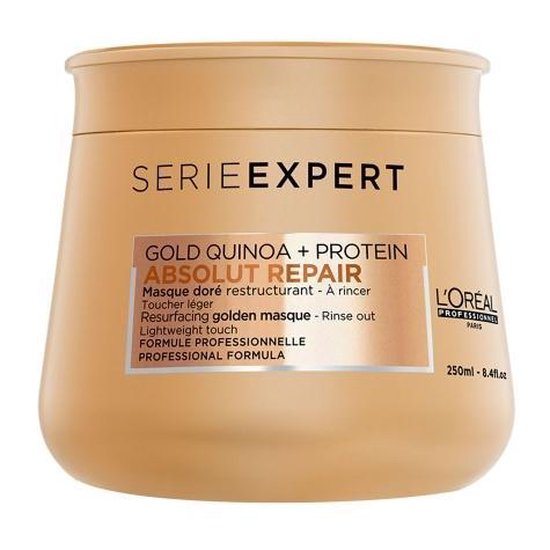 L'Oréal Serie Expert Absolut Repair Gold Masker 500 ml - Haarmasker beschadigd haar