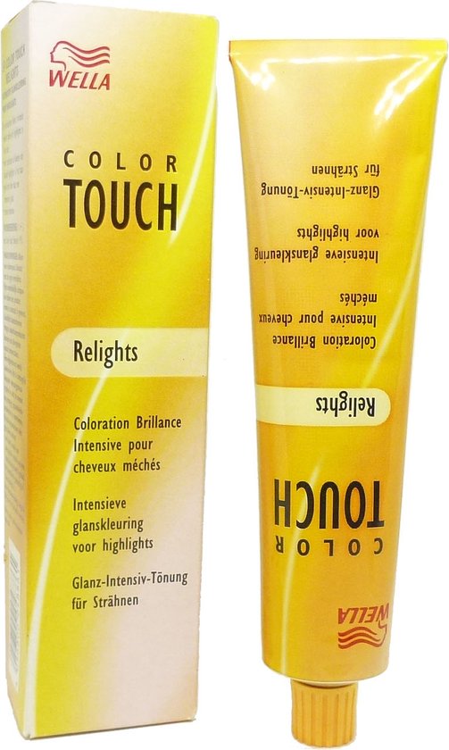 Wella Color Touch Relights Shine Intensive Tinting Cream Haarkleuring 60ml - 57 Mahagoni Braun / Mahagony Brown