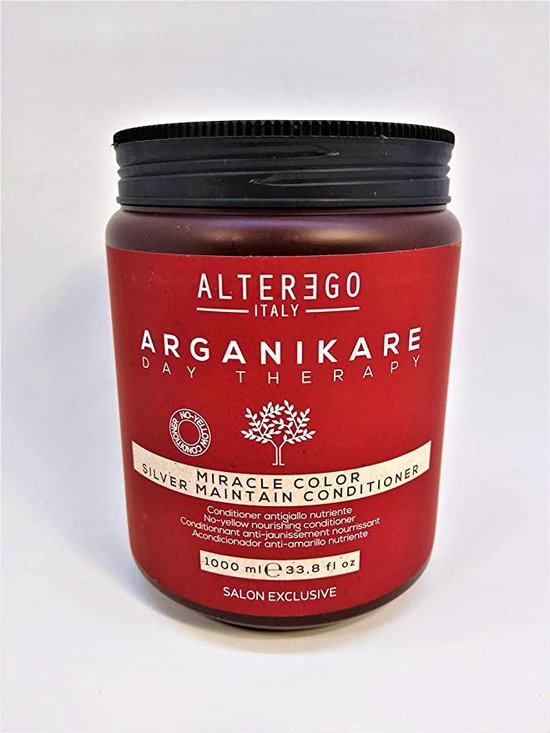 Alterego Arganikare Day Therapy Silver Maintain Conditioner 1000ml