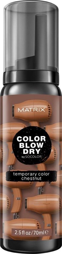 Matrix Haarverf Color Blow Dry Temporary Color Chestnut